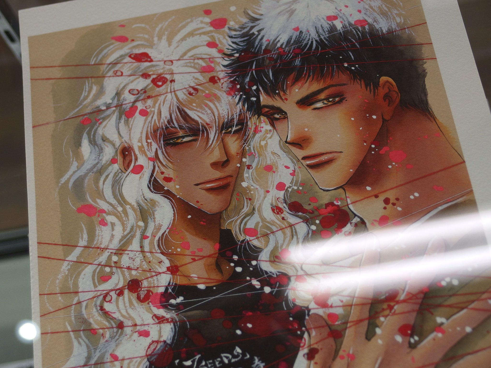 Uzivatel 森猫にゃーご Na Twitteru タムさんの原画展 近くで撮ったものばかりで 遠目から撮るの忘れてた でも この涼安居いつかポストカードにならないかな 田村由美 原画展 7seeds