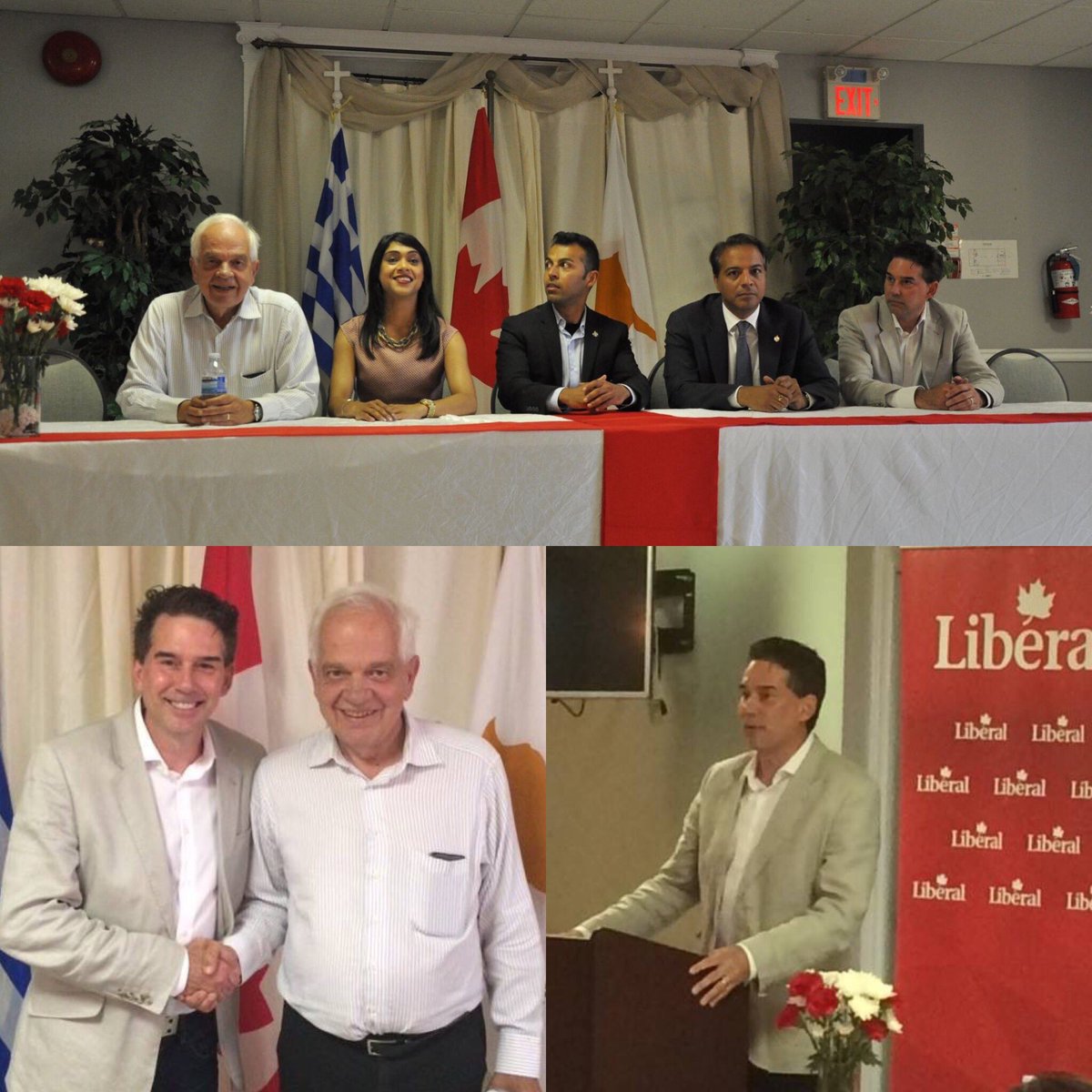kitconlib's tweet photo. Our National Liason with a visit from Honourable Minister John McCallum! #kitconlib #liberalparty https://t.co/CCsRqFz0li
