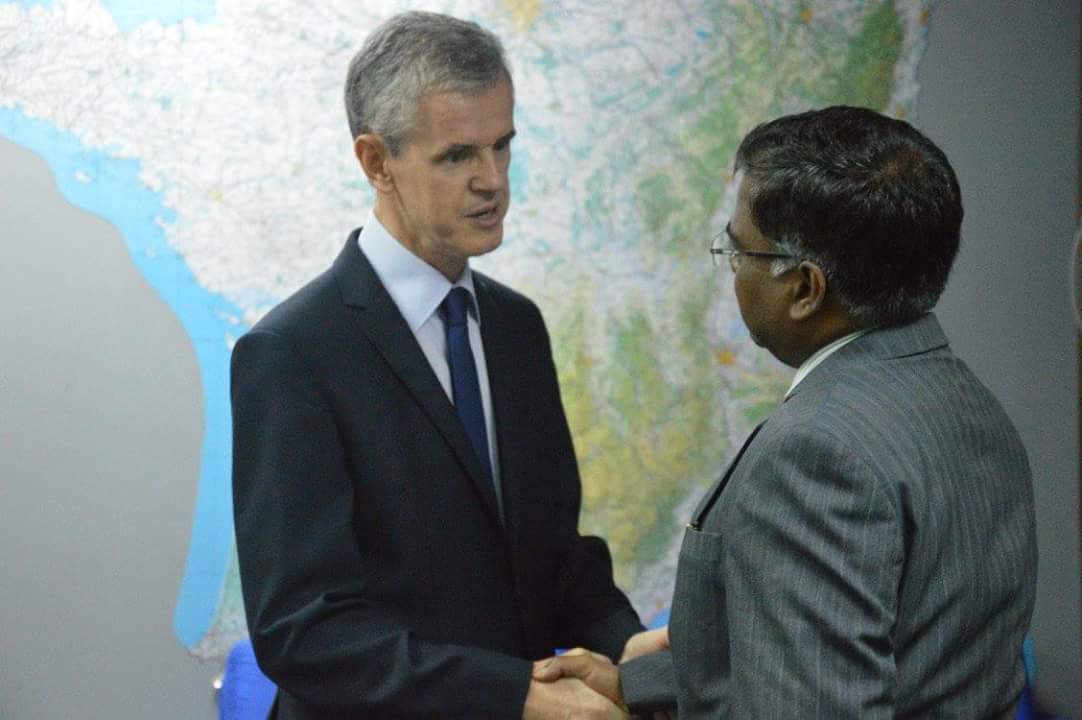 ambafrancefj's tweet photo. Thank you for the kind words & solidarity! @BredBank #AustHighComm #NZHighComm #IndianHighComm https://t.co/EcI0SInjSy