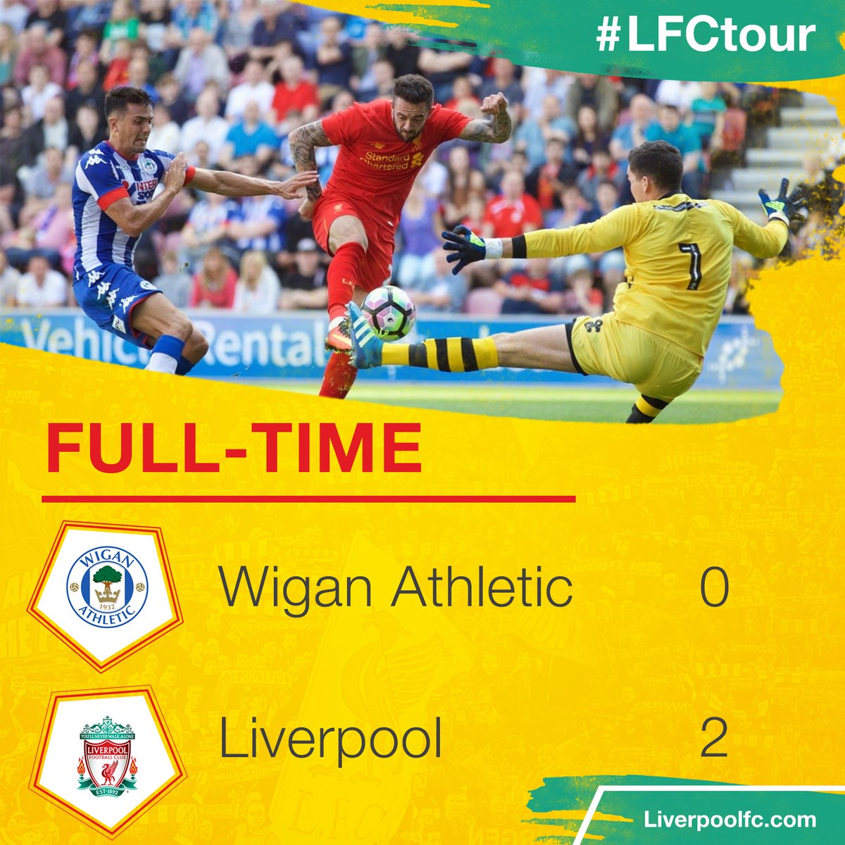 [Video] goo.gl/lwPRZD - Laga Uji Coba: Liverpool Kalahkan Wigan 2-0