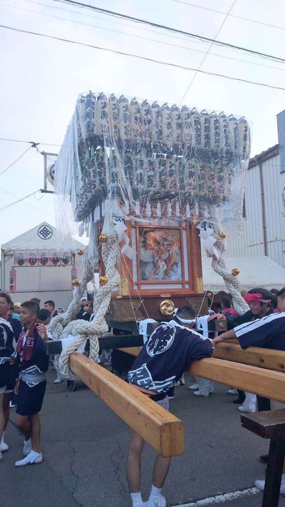 mikoshibaka0351's tweet photo. 昨日は水海道祇園祭行ってきました！
御城祭友會さん大神會さんありがとうございました） https://t.co/6fX2Db7UWV