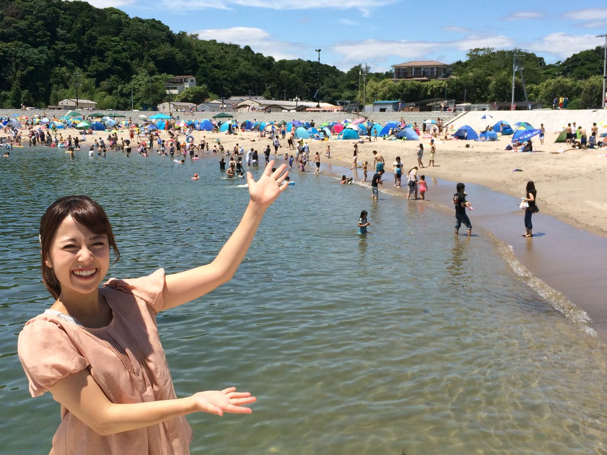 Tbc東北放送 報道部 Tren Twitter Nスタみやぎの荒井美由起です 三連休最終日で海の日のきょう 東松島市の月浜海水浴場は大賑わい 浮き輪で楽しそうに泳いだり 砂浜でお城をつくったり みなさん思い思いに楽しんでいました
