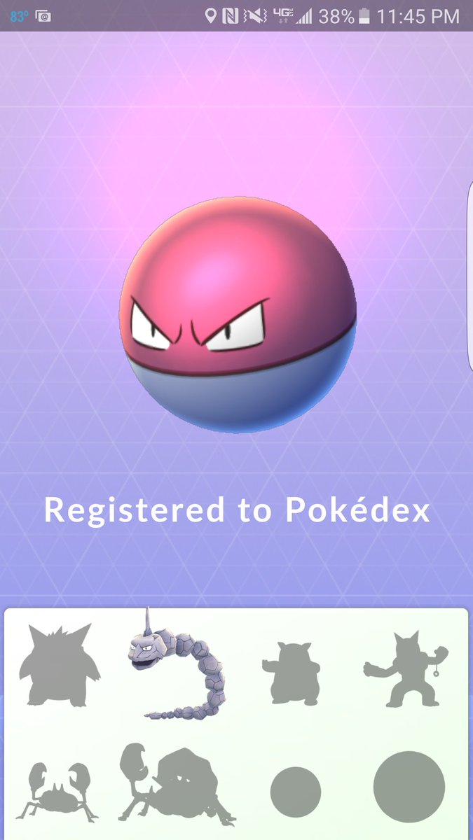 pokemongottu's tweet photo. BACK TO BACK! Just caught a voltorb! Broadway and University! https://t.co/mTThkr56i9