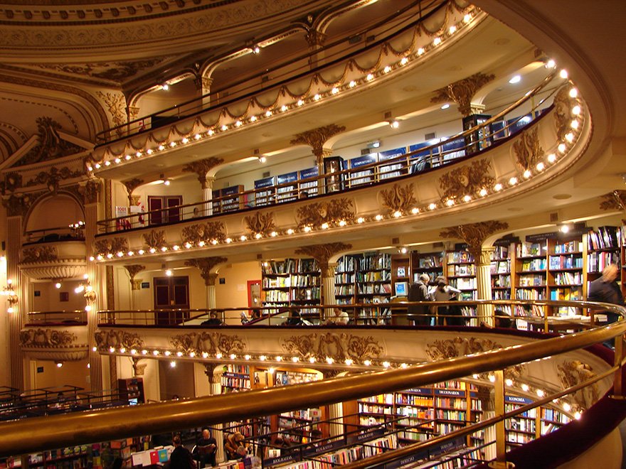 AshAndHerGhosts's tweet photo. El Ateneo Grand Splendid ร้านหนังสือในบัวโนสไอเรส ประเทศอาร์เจนตินา
ดัดแปลงมาจากโรงละครเก่าซึ่งเปิดครั้งแรกในปี 1919 https://t.co/RwfVqBTKAe