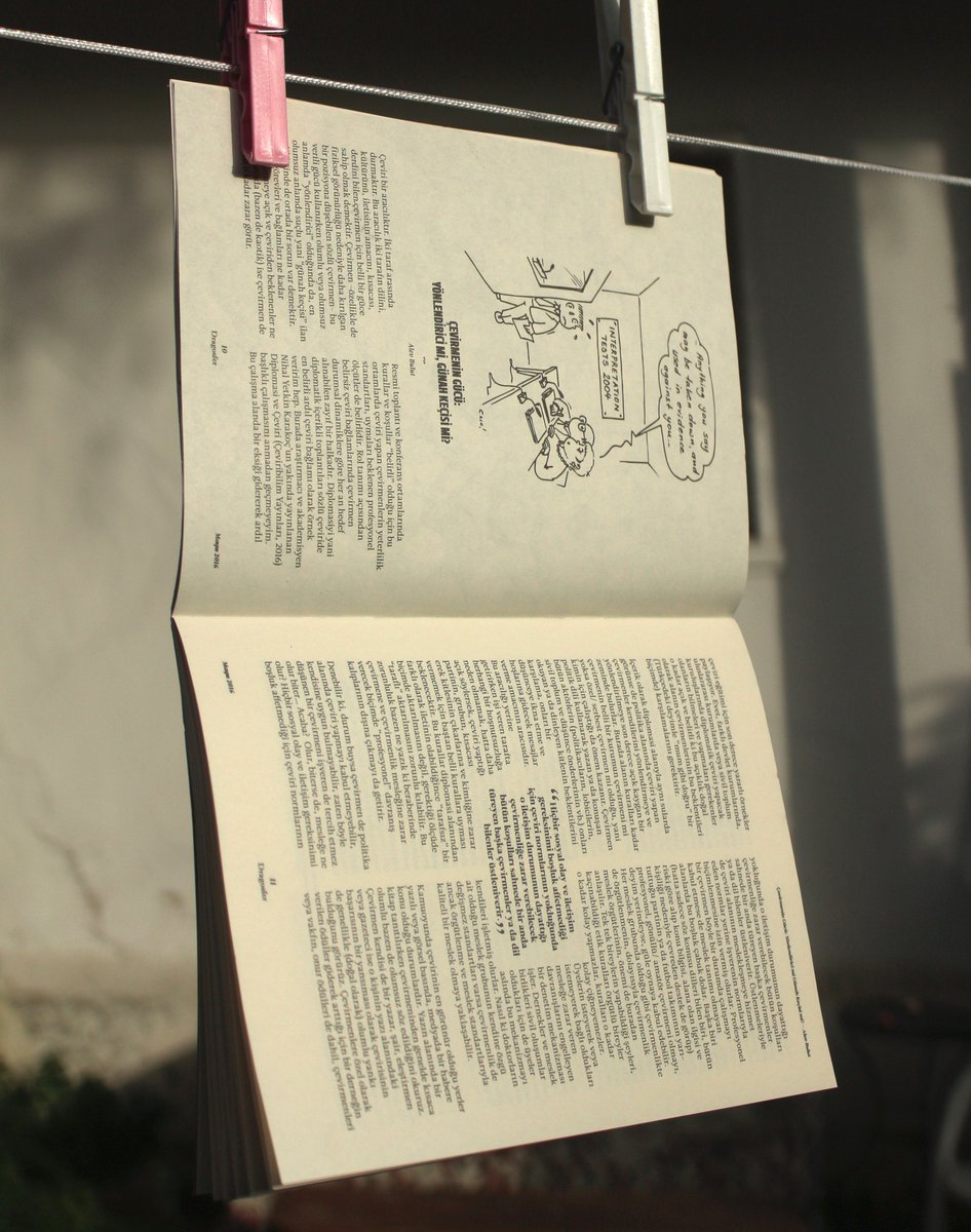 Alev Bulut Dragosfer için çevirmenin gücüne dair yazdı!
Konferans çevirmeni Benoît Cliquet'nin karikatürleriyle...