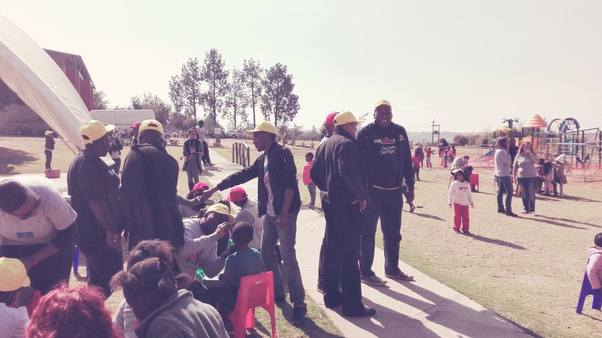 Development of each is the precondition for development of ALL. <a href="/OakbayGroup/">Oakbay Investments</a> employees <a href="/Bots_za/">Botshabelo</a> #67MinutesForMadiba