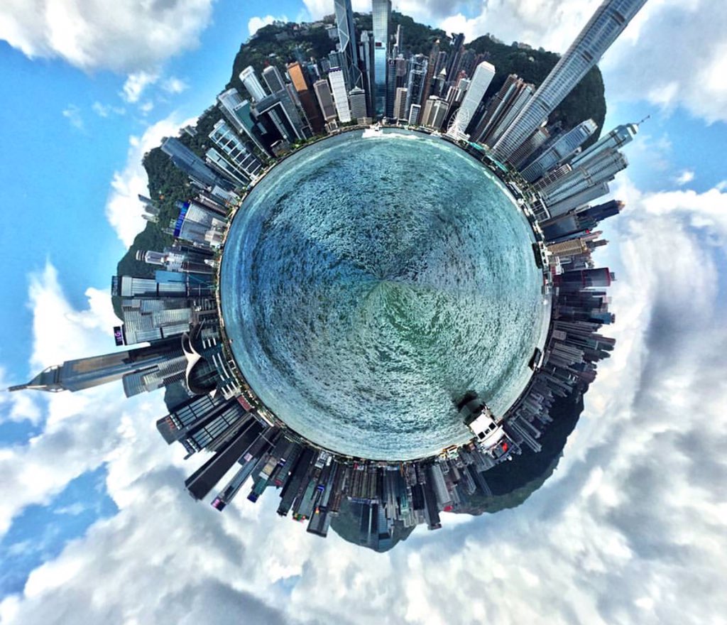 An otherworldly view of #HongKong’s famous skyline – how many landmarks do you recognise?