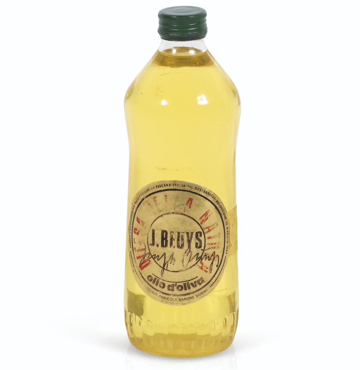 beuysjoseph's tweet photo. OIL BOTTLE, 3×10in, Sold for $5,276 USD #josephbeuys https://t.co/uVYmlSks1J https://t.co/Ta3pCmenIi