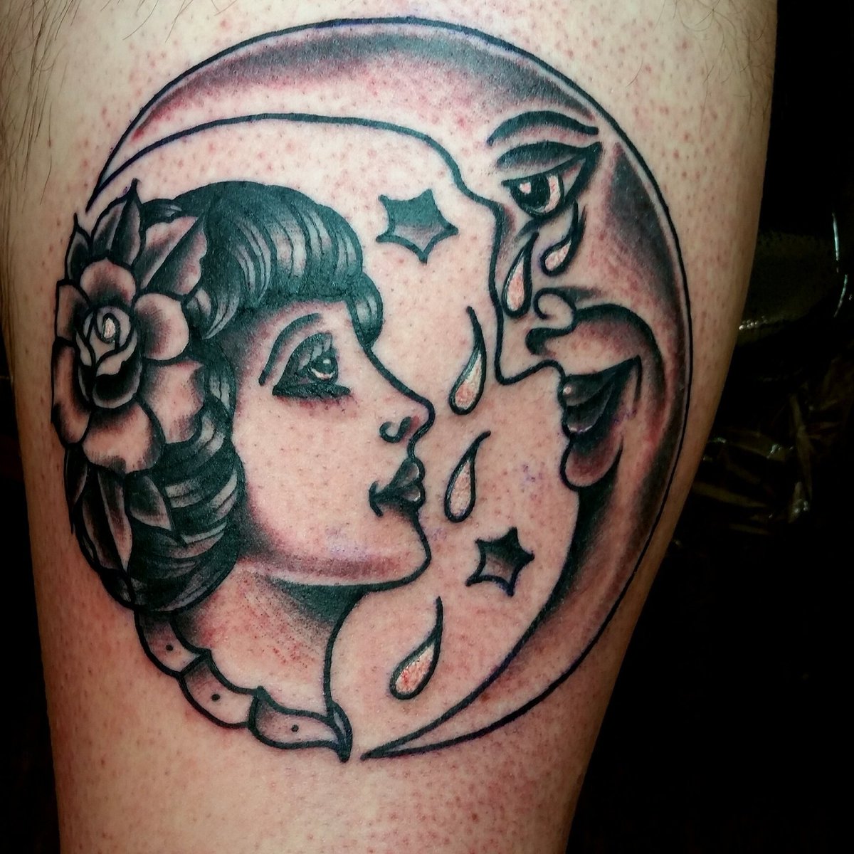 80 Wonderful Moon Tattoos and Designs For Men  Women