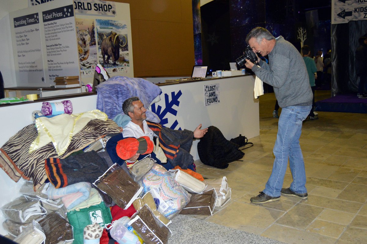 SnowWorldSA's tweet photo. Thank you to all who donated blankets on Sunday at #SnowWorldSA. We raised 151 blankets for @LFCancerTrust. https://t.co/1ZhUHAURft