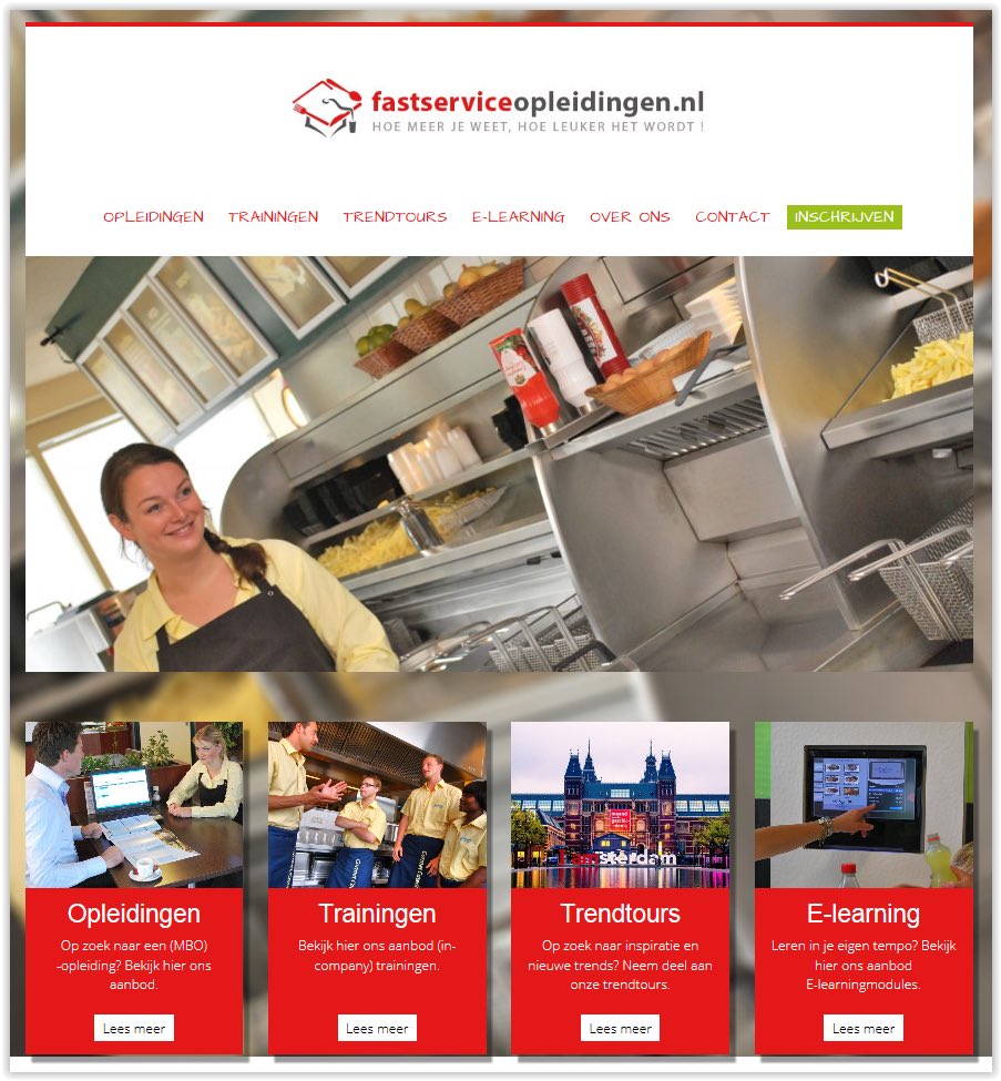 Fastserviceopl's tweet image. Website Fastservice Opleidingscentrum geheel vernieuwd. Kijk op fastserviceopleidingen.nl