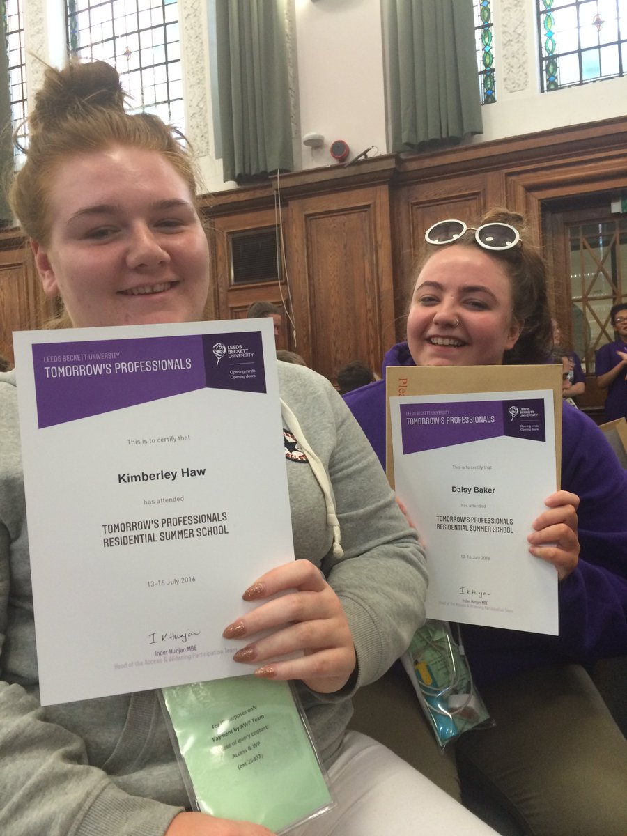 TSLA6thForm's tweet photo. Well done Daisy and Kim being in the winning Enterprise team at Leeds Beckett led by Claire Young https://t.co/oMrReu6IvA