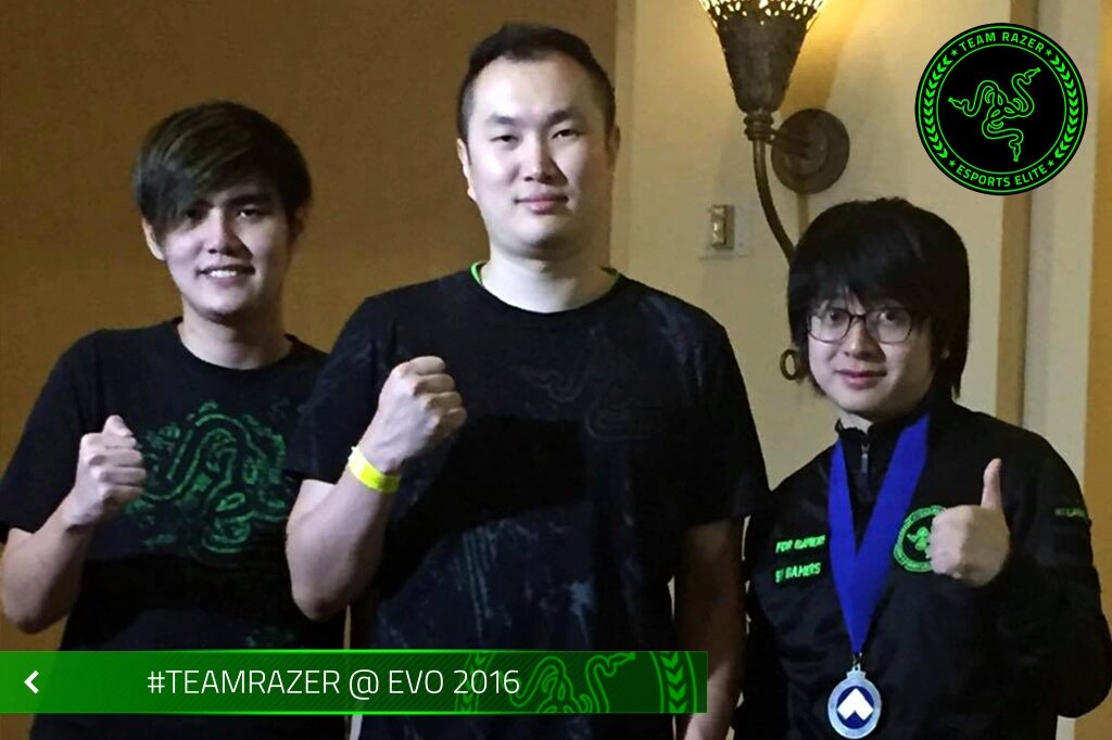 INFILTRATION85's tweet photo. I won EVO 2016!
Thanks for cheering for me and team razer players.
Download complete!
@TeamRazer https://t.co/gI20CDInPd