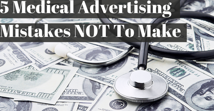 RT @CFMedical: '5 #Medical #Advertising Mistakes Not To Make' #Patients #Leads hubs.ly/H03F2Tm0