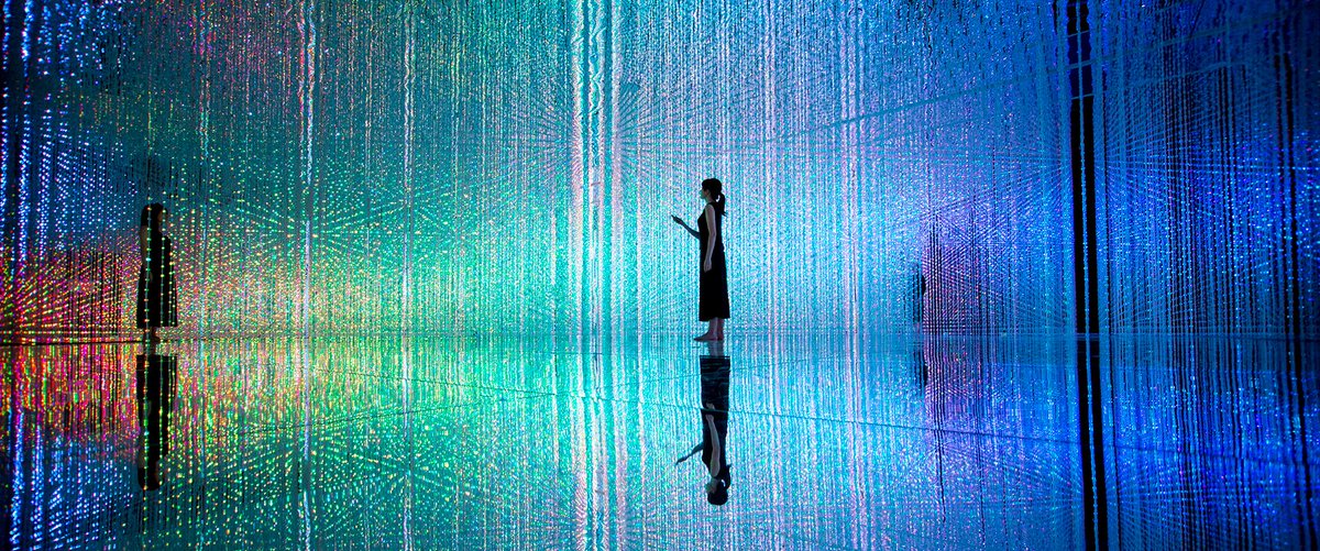 DesignArenas's tweet image. #digitalart by @teamlab designboom.com/art/teamlab-dm…