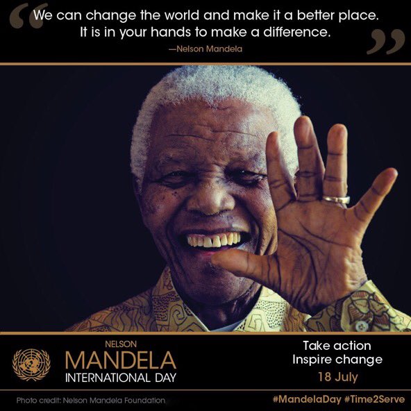 AfrCareerPod's tweet photo. And with education we realize that difference!!! Happy Nelson Mandela International Day @YALINetwork @djsbu https://t.co/RFDtZZVm3n