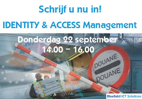 BluefieldICT's tweet photo. Ook een efficiënt registratieproces? Schrijf u nu in op bluefieldictsolutions.nl
#identity #access https://t.co/GQyLAaF52E