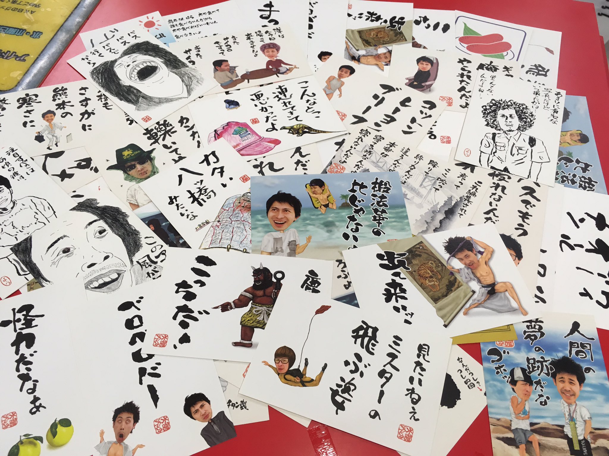Trio Akibaカルチャーズzone 秋葉原 店 水曜どうでしょうdvdに特典で付いていた10枚セットのポストカードをバラで大量放出 全部で0枚近くあります 数々の迷言 迷シーンを是非手にとってご覧ください 水曜どうでしょう 大泉洋 T Co