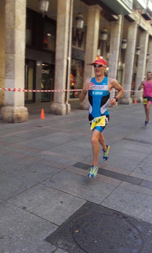 optimorendimien's tweet photo. Rubén de Santiago 3 absoluto, 2 veterano y 1 parcial en el agua en Triatlon olímpico Ciudad de Palencia. Enhorabuena https://t.co/SA6UekdS6J