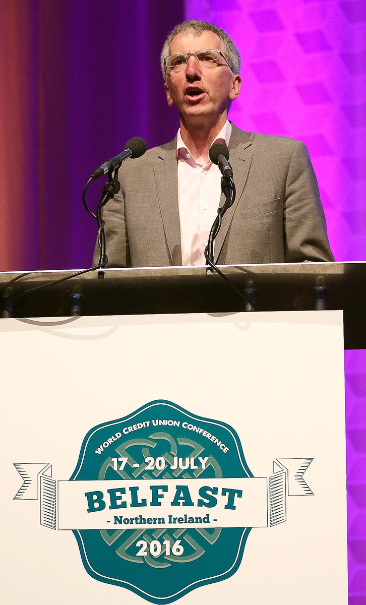 newbelfast's tweet photo. Proud2 address Credit Union Global Congress 55,000 credit unions trillions in assets #CUinBelfast Pic: Joe Carberry https://t.co/U3rr1CoCzL