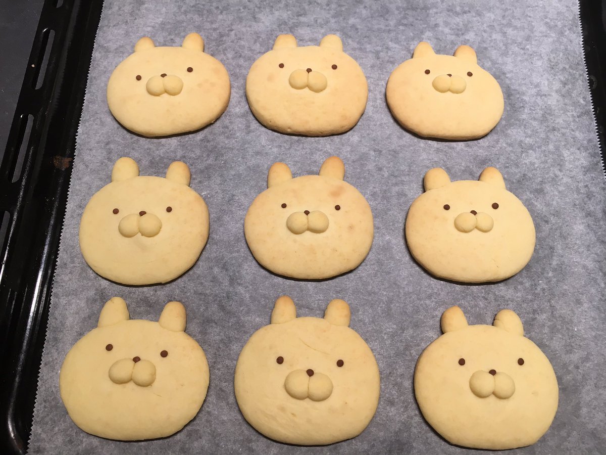 るな Pa Twitter うさまるクッキー作った ᴗ うさまる あっ うさまる