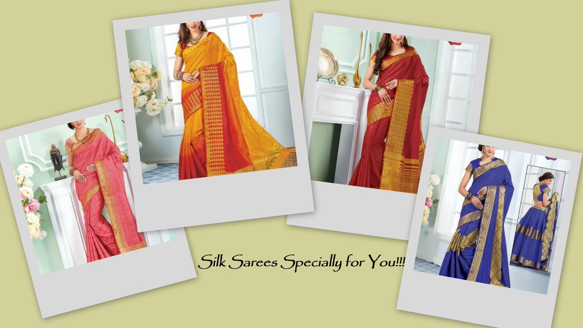 MoreOverCraft's tweet photo. No New Fashion Trend Can Beat the Charm of the Ethnic Indian Sarees...
Silk Sarees @ https://t.co/36IRf6iN9N https://t.co/o77fUUy95x