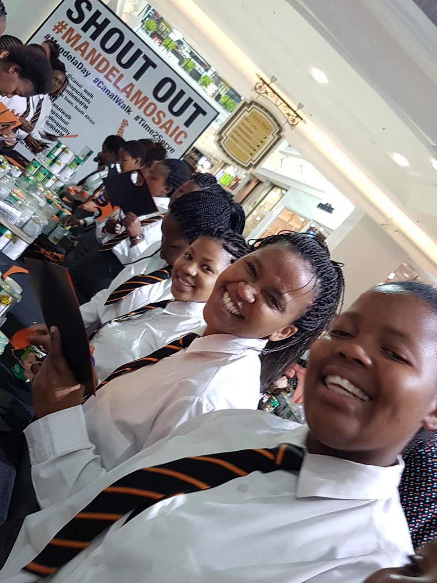 LEAP in action! #MANDELAMOSAIC <a href="/canal_walk/">Canal Walk</a> <a href="/leapschools/">LEAP School</a> <a href="/SMILE904FM/">Smile90.4 FM</a>