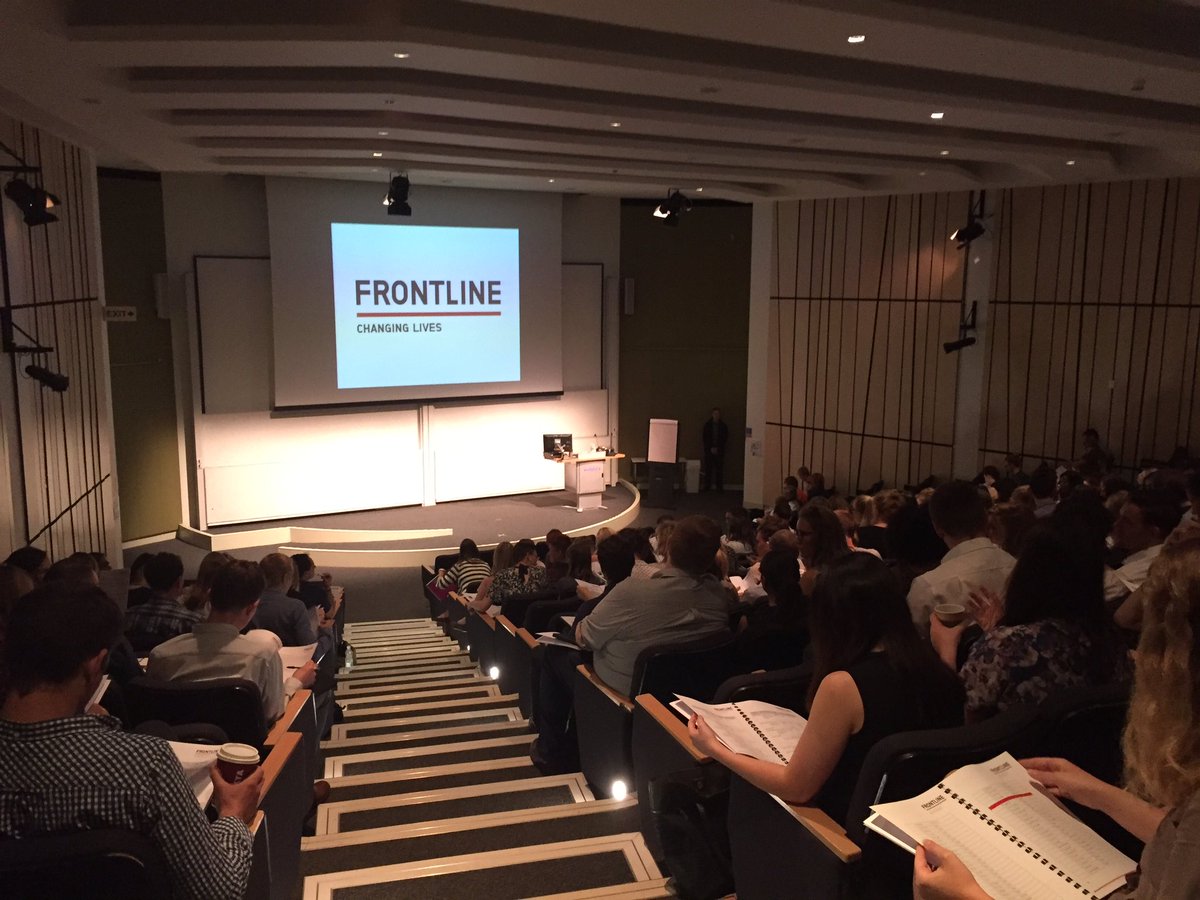 JoshMacAlister's tweet photo. And we're off #Frontline2016 https://t.co/YGGJmIaJlE