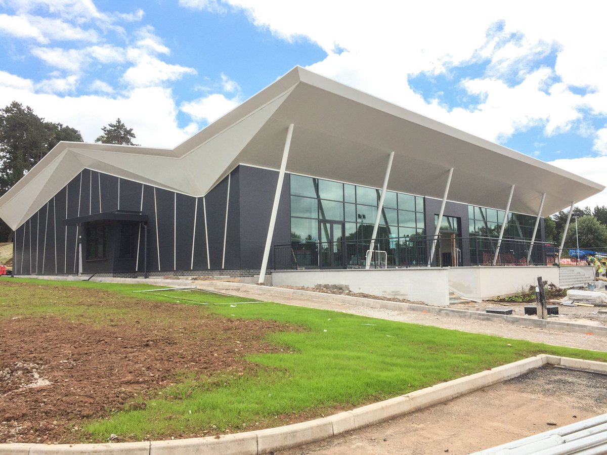 Welcome Break Sarn Park Services new Amenity Building, drive thru, car park &amp; lorry park nearing completion