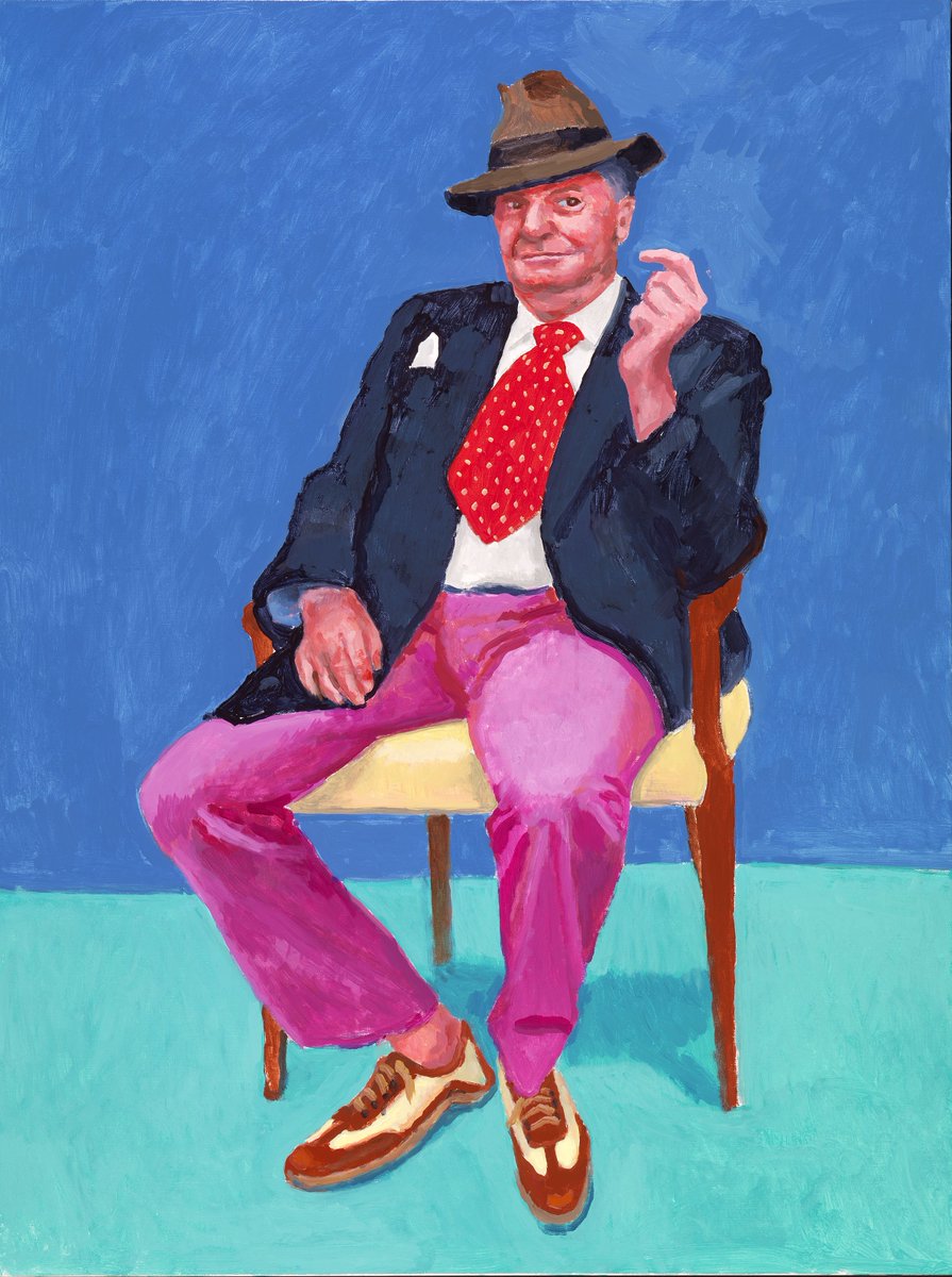 MayfairMagazine's tweet image. Don&apos;t miss some exceptional #portraiture by #DavidHockney at @royalacademy - see it now until the start of October!