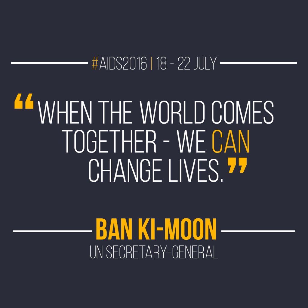 AIDS_conference's tweet photo. .@UN Secretary-General Ban Ki-moon at #AIDS2016 press conference https://t.co/hlwyq5dPCM