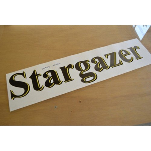 AUTOCRUISE Startrail Motorhome Name Sticker Decal Graphic SINGLE 