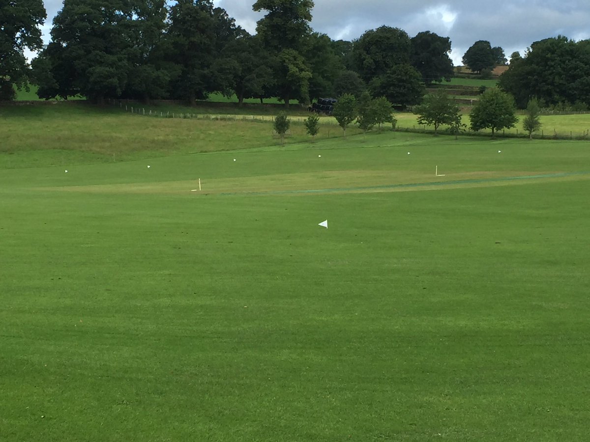 All set for the county girls u13 game today. Weather conditions are warm and humid. Should a great day🌤🌤