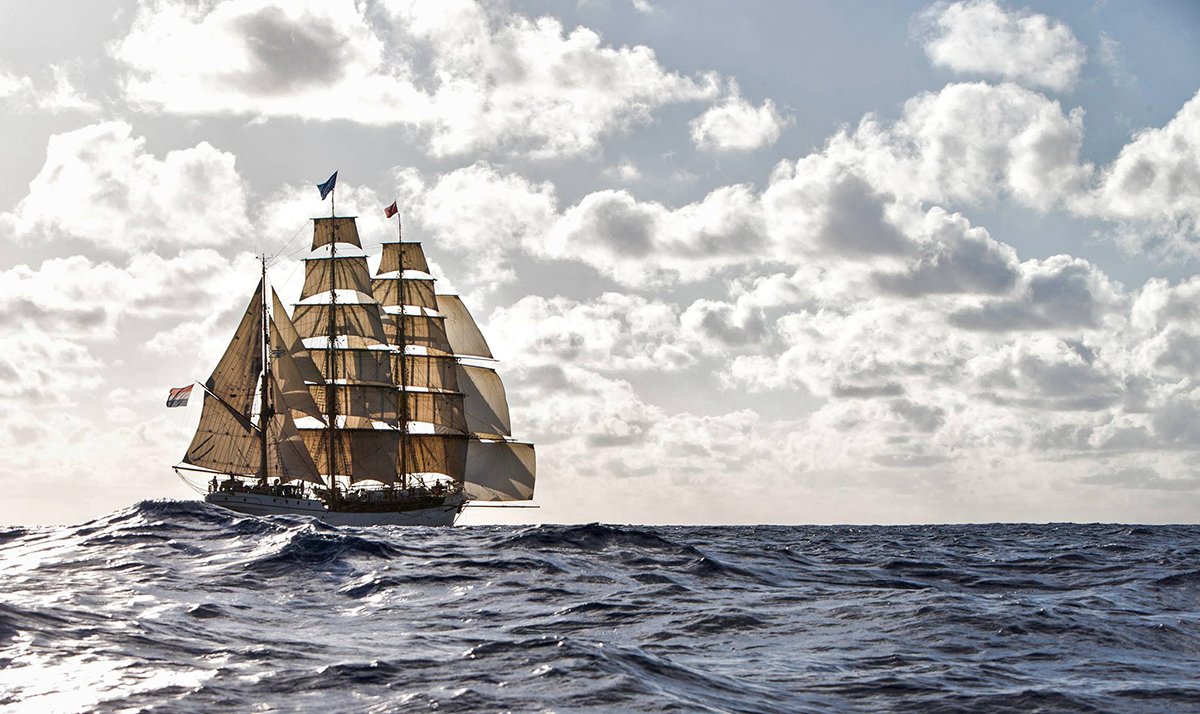 Eind deze week doet het Nederlandse tallship de bark EUROPA de Scheveningse Haven aan >>> denhaag.com/nl/event/52890…