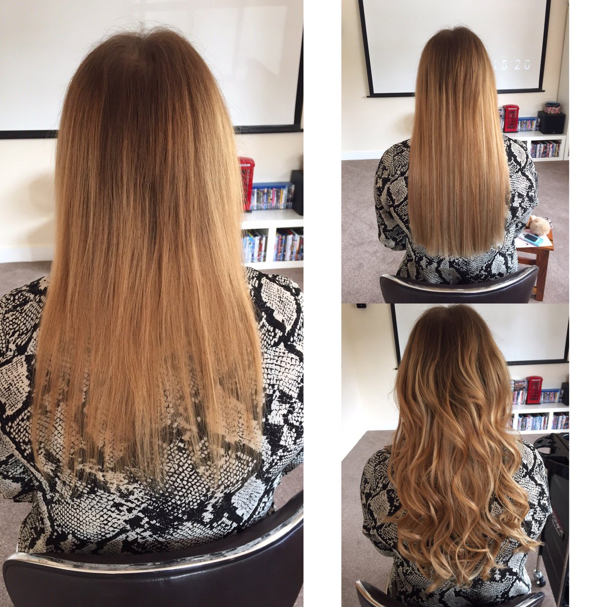 Georgiegravey's tweet photo. Only 100 strands to get this amazing look 😍 #glamorouslengths #belleacademy #purerange #longhair https://t.co/idXGYAIAWj
