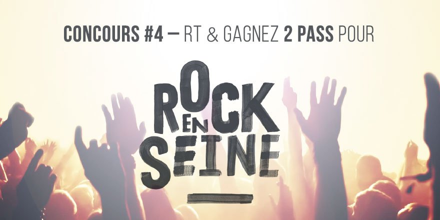 BonoboJeans's tweet photo. #CONCOURS Suivez @bonobojeans &amp; RT ce tweet jusqu'à midi aujourd'hui pour gagner 2 pass 3 jours pour @rockenseine https://t.co/qDjxVlWj5W
