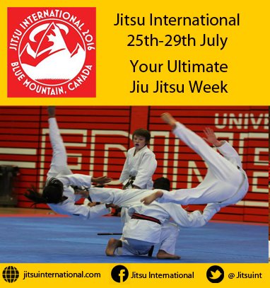 JitsuInt's tweet image. 7 days to your Ultimate Jiu Jitsu week
See you on the mats
 jitsuinternational.com
#JitsuInt2016 #LoveJitsu
