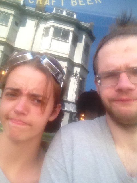 TeddGie's tweet photo. #teaminstinct we be out and about, but the servers be down't. 

Word. 

#rapping #whiteboy #pokemongouk #fun #dank https://t.co/FxNAv5JJKv
