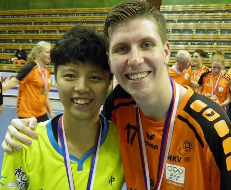 dalto_korfbal's tweet photo. Zilver voor Wen Lin, goud voor @MathijsdenOuden op het WK. Oranje U23 van harte gefeliciteerd! https://t.co/cQP6gO88CB
