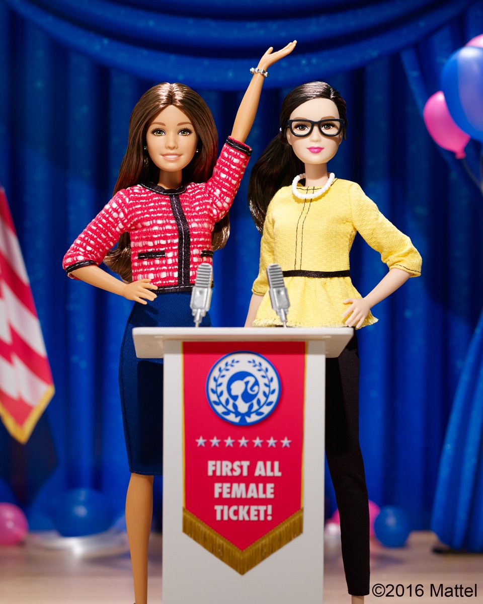 When a girl plays with #Barbie, she imagines everything she can become. #YouCanBeAnything Barbie.com