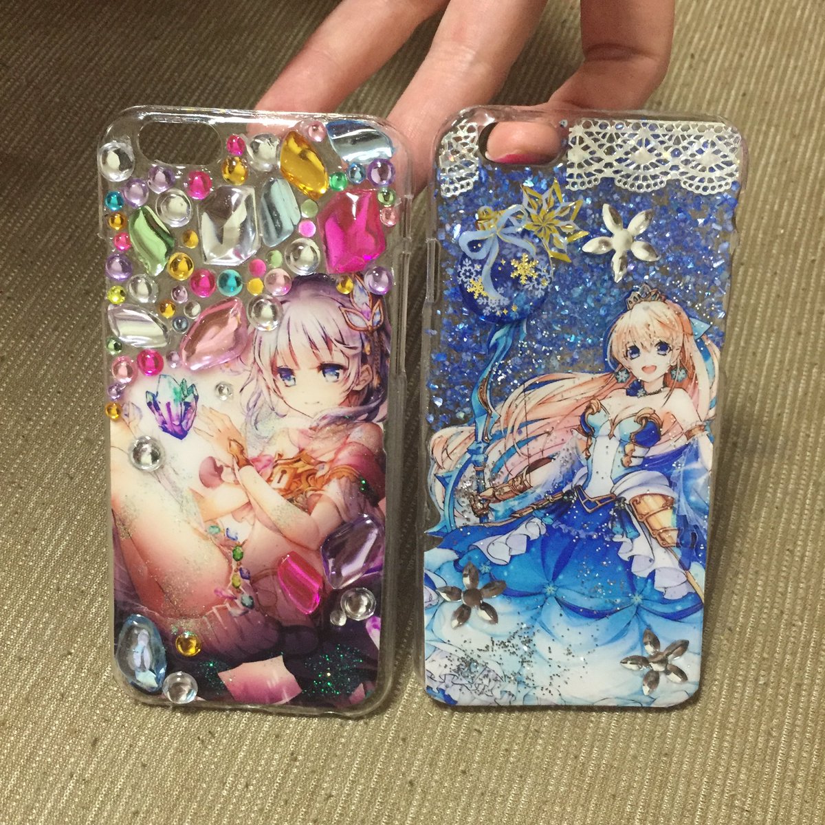 Magical Make 白猫プロジェクト Iphoneケース作成致します W 詳しくは固定ツイートにございます 質問などは随時リプライでお受け致します 白猫 白猫プロジェクト ハンドメイド