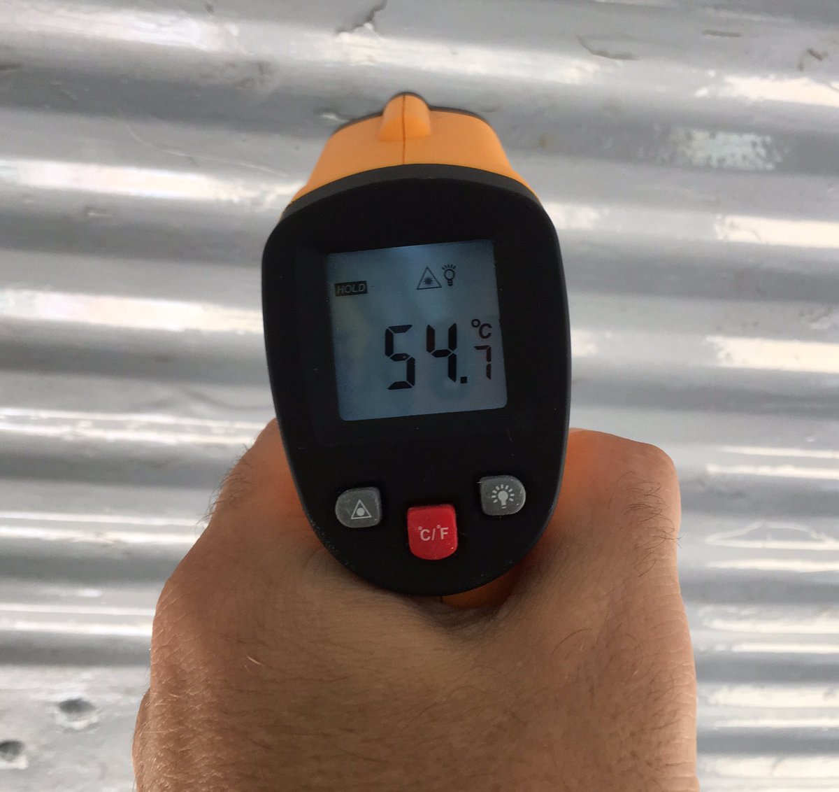 54.7C!