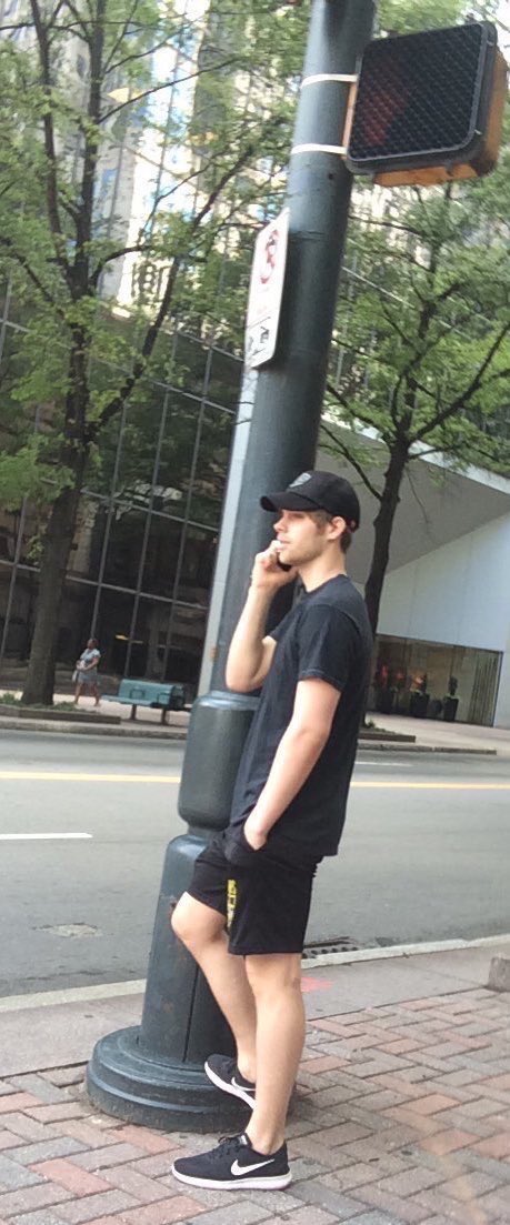 Luke yesterday in Charlotte :))