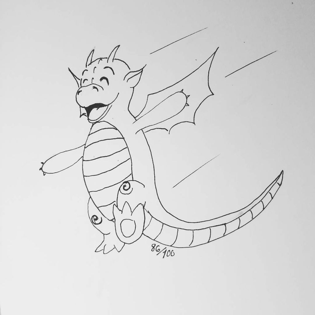 sarahjoydrake's tweet photo. #the100dayproject #100daysofdragons #inflightentertainment for today. I have a watercolor … https://t.co/MIUd6Skd3A https://t.co/uLYEipQawz