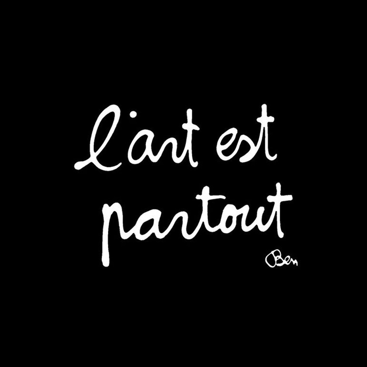 ESTUDIO685's tweet photo. Buenos Días #Lunes. "El arte está en todas partes" #BenVautier https://t.co/at9FhQScgx