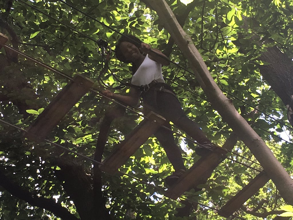 TottenhamUTC's tweet image. Y10 enjoy the scorching weather today at adventure park @GoApeTribe #Trentpark #TUTCBeAmazed