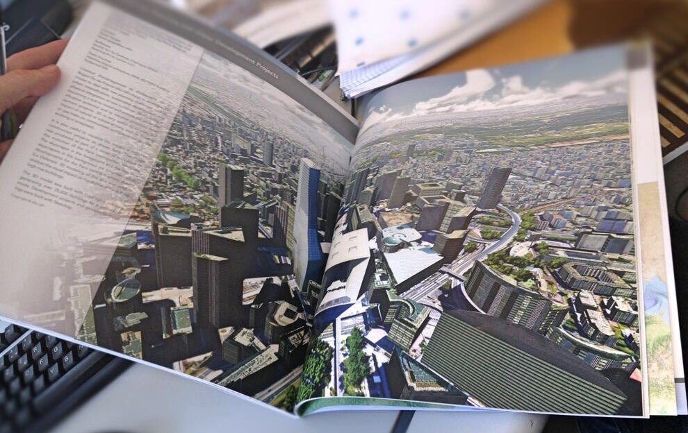 EsriStartups's tweet photo. Love maps? Us too! Check out the @Esri Map Book Gallery online: https://t.co/HVXNMd4Ao4 #MapBooks #GIS #Mapping https://t.co/t3JSN7K3gR