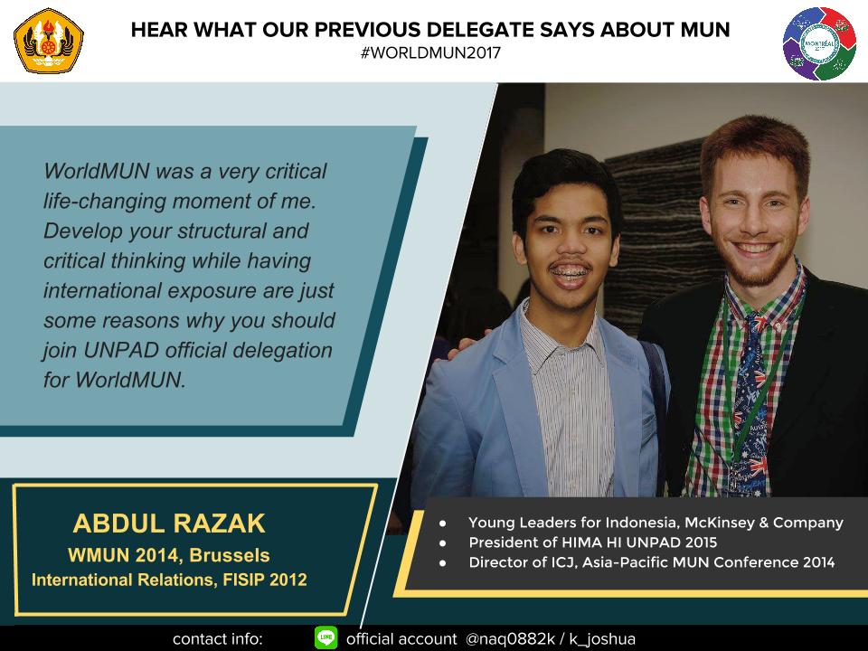 unpadforMUN's tweet photo. Here are some testimonies from our alumni. Dare to be one of them? https://t.co/6D72uJR307