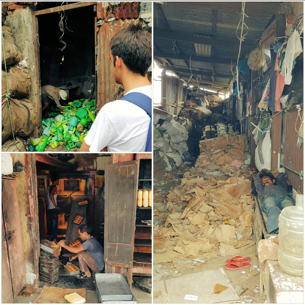 pericoherraiz's tweet photo. Ayer en negocio reciclaje en Dharavi, gran slum de #Asia. Increíble cm trabajan. Infrahumano 😢. Q suerte tenemos! https://t.co/1wAOwLGv2x