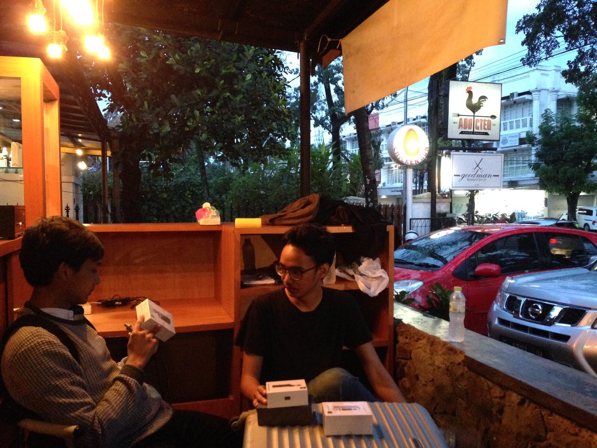 vanillacubes's tweet image. Vanilla Cube at Addicted (with Chicken Run &amp;amp; Goodman Barbershop)